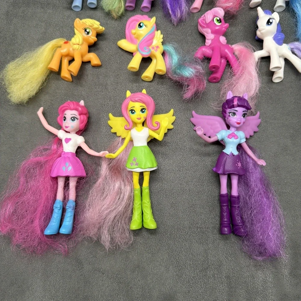 McDonald's My Little Pony Equestrian Girls & Pony Lot